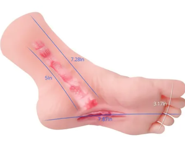 Simulador Vaginal Forma de Pie